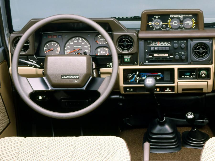  Toyota Land Cruiser 70 (BJ70V) 1984 года  (фото 2 из 3)